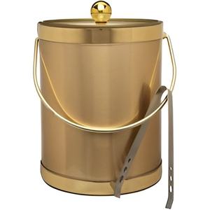 Seau à glace élégant et moderne en métal de grande taille pour bar et maison Refroidisseur de vin et baignoires personnalisés - Product Image 2