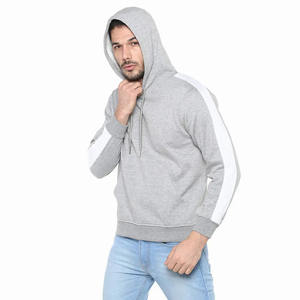 Sudaderas con capucha para hombre, Jersey de algodón con forro polar, ropa de calle, ropa de invierno, más vendida, Color gris, novedad - Product Image 2