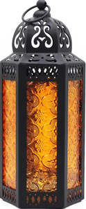 Best Sale Colorful Glass Metal Moroccan Hanging Lantern <b>Candle</b> Holder For <b>Wedding</b> Home Garden Yard Decoration Indoor Outdoor - Product Image 4
