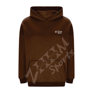 Sudadera con capucha ecológica de gran tamaño de punto polar informal de moda para mujer Otoño Invierno jersey de manga larga Top diseño forrado impreso - Product Image 3