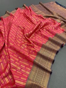 เสื้อนุ่มส่าหรี kanchi kanjivaram Silks ในอินเดีย - Product Image 5