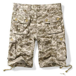 Pantalones Cortos Cargo de Tela Suave con Costuras Seguras y Función Utilitaria, Hechos en Pakistán - Product Image 2