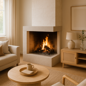 Chimenea de Leña de Hierro Fundido Reversible DS70TGH con Diseño Prefabricado - Product Image 4