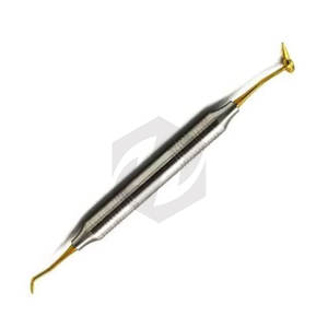 Instrumentos médicos de relleno compuesto Dental de alta calidad #6 CIG6 herramienta de restauraciones de plástico recubierto de titanio dorado para cavidad - Product Image 3