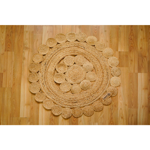 Popular personalizado último diseño alfombras modernas alfombra de yute de moda para sala de estar y dormitorio a precio de mercado - Product Image 3