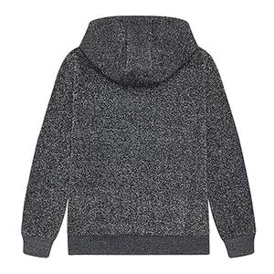 Sweat à capuche brodé pour enfants en gros en vrac Logo personnalisé en coton biologique fermeture éclair unisexe garçons filles Streetwear décontracté surdimensionné - Product Image 3