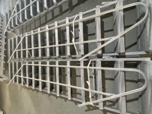 Q235 vật liệu mạ kẽm giàn giáo bước thang cho xây dựng xây dựng 450*1800*1955*2657mm móc 44/50 - Product Image 2