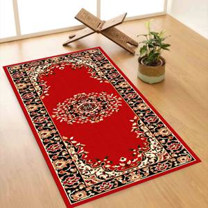 พรมพิมพ์ลายเรขาคณิต, พรมละหมาด, พรมบูชา, พรมมุสลิม, พรมทางศาสนา, พรมขนนุ่ม - Product Image 5
