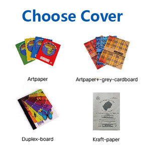 Cahier à grille français personnalisable Pages de règles françaises marginales à couverture souple mince, parfait pour l'écriture <span class=keywords><strong>cursive</strong></span> - Product Image 6