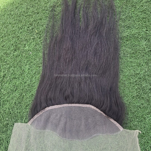 Peluca de Cabello Natural Indonesio con Encaje Marrón Claro 13x4, Cutícula Alineada, Sin Enredos, Sin Pegamento, Hecha a Mano, Sin Caída - Product Image 5