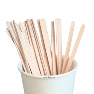 Vente en gros Agitateurs biodégradables en bois de bouleau de 190mm Vaisselle jetable écologique pour boissons/café pour restaurants à domicile - Product Image 1