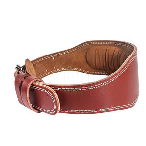 Fitness personnalisé Powerlifting en cuir ceinture de gymnastique haltérophilie ceinture de puissance Logo personnalisé ceinture d'haltérophilie en cuir véritable - Product Image 2