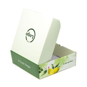 Customizable Rigid <b>Square</b> Flower or Mailing <b>Box</b> 23x23x7 Cm-Glossy or Matt Lamination with Embossing - Product Image 3