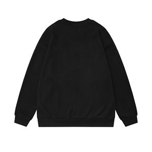 Pull-over avec logo personnalisé en relief 3D pour hommes, pull-over à col rond brodé à motif uni, pull-over brodé d'automne-hiver, tissu d'approvisionnement ODM - Product Image 6