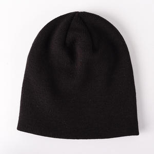 Venta al por mayor caliente sombrero fabricante logotipo personalizado bordado 60 colores invierno en blanco liso tejido Beanie sombreros Jacquard - Product Image 4