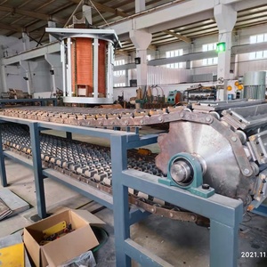 <span class=keywords><strong>Precio</strong></span> de fábrica Automático Cobre <span class=keywords><strong>Zinc</strong></span> Aluminio Lingote Transportador Línea de producción continua Máquina de fundición - Product Image 2