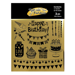 Kit de pegatinas metálicas DIY, juego de calcomanías de transferencia por presión para álbumes de recortes, tarjetas y manualidades - Product Image 4