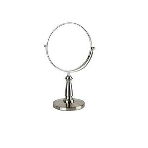 Premium Quality Hand-Crafted <b>Standing</b> <b>Mirror</b> round <b>Table</b> Top Decorative Iron Frame Portable Home and Office Decoration - Product Image 1