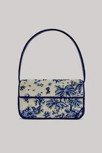 Bolso de Mano con Cuentas de Vidrio con Diseño Floral Tropical Certificado por MS Handicraft, Forma y Color Personalizados, Bolso Mexicano para Fiesta con Cadena Cruzada - Product Image 5