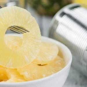 TRANCHES D'ANANAS PUREMENT EN CONSERVE/ÉTIQUETTE PROPRE/GOÛT TROPICAL/ORIGINE PLANTE - Product Image 4