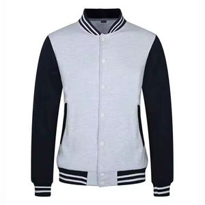 Chaqueta Universitaria de Invierno para Hombre RNSHANGER, con Bordado Frontal, Cortavientos, Estilo Casual, Manga Larga, Estilo Béisbol - Product Image 6
