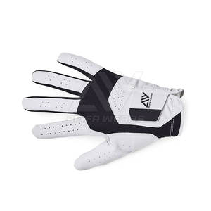 En stock Gants de golf en cuir véritable de chèvre de haute qualité Design de mode pour la main gauche, tailles régulières et plus pour le sport - Product Image 1