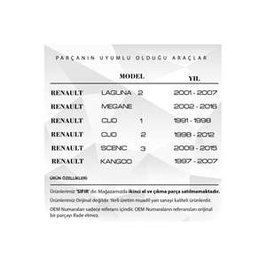 Couvercle de courroie de distribution pour Renault Scenic 3 Compatible - Product Image 2