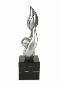 Sculpture en aluminium Art moderne en métal pour la décoration de la maison et du bureau - Product Image 4