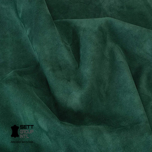 หนังวัวแท้100% หนังนิ่มสีเขียวทหารแยก0.7-1.5มม. สำหรับตกแต่งบ้านแบบ DIY เฟอร์นิเจอร์โซฟางานฝีมือ - Product Image 1