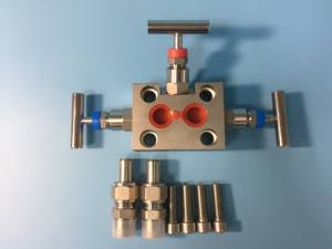 Emersonローズマウントステンレスバルブマニホールド3/5ウェイマニフォールドブロックバルブトランスミッタ高圧2/3/5バルブマニホールド - Product Image 4