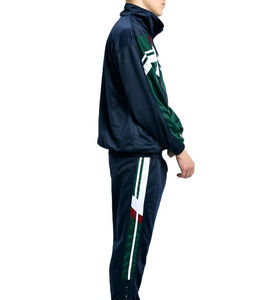 Conjunto Deportivo de Dos Piezas con Capucha para Invierno, Cortavientos, de Nailon, para Entrenamiento y Jogging, Diseño Sólido, Personalizable con Parches, de Poliéster Transpirable - Product Image 3