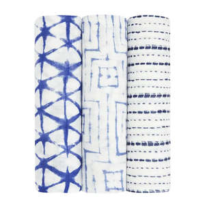 Couverture d'emmaillotage pour bébé en mousseline de coton personnalisée unique, super chaude et douce, motif animal imprimé, 200TC, ensembles de literie pour dormir toute l'année - Product Image 1