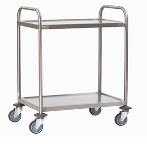 Nuevo Carro de Servicio de Metal y Madera de Estilo Tradicional con Diseño Único para Servir Té, Café y Desayuno, para Uso en el Hogar y el Jardín - Product Image 3