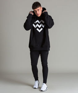 Cotton <b>Mens</b> Custom logo <b>Oversize</b> <b>Men's</b> Pullover Hoodies Sweatshirt Hooded Screen Printing Cotton <b>Fleece</b> <b>Hoodie</b> - Product Image 3