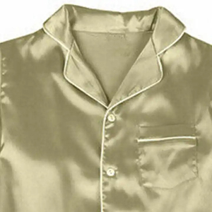 Vêtements de nuit en coton bambou personnalisés OEM pour hommes, pyjamas, ensemble short et short à manches courtes pour l'été, vêtements de nuit, ensemble de pyjama pour hommes, ensemble de shorts deux pièces - Product Image 2