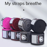 Bandages de boxe MMA ROYAL KIMONO en coton respirant, imprimés sur mesure avec logo camouflage, élastiques, à fermeture auto-agrippante