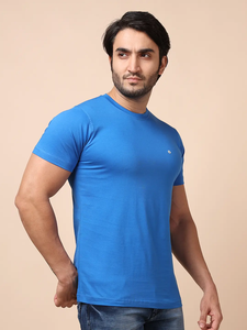 Camiseta de manga regular de alta calidad para hombre, cuello básico, estilo versátil, moda sin esfuerzo, comodidad durante todo el día, estampado de algodón 100% - Product Image 4