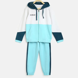 Buena calidad de secado rápido y transpirable polar niños con capucha niños Jogger chándal conjunto moda Chándal alta calidad - Product Image 1