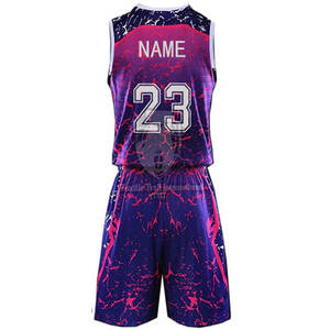 Uniforme de Baloncesto Personalizado con el Logotipo de tu Equipo, Sublimado en Poliéster, Duradero, de Secado Rápido y Transpirable para Adultos, en Oferta - Product Image 6
