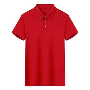 Camiseta Polo de Manga Corta para Hombre, Color Sólido, con Logotipo Bordado Personalizado OEM, Cuello Solapa, Estilo Casual con Botones - Product Image 5