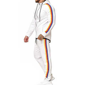 Nouveau survêtement pour homme tendance, survêtement de jogging personnalisé pour homme, haute qualité, séchage rapide, ensemble 2 pièces pour homme, survêtement personnalisé pas cher - Product Image 3