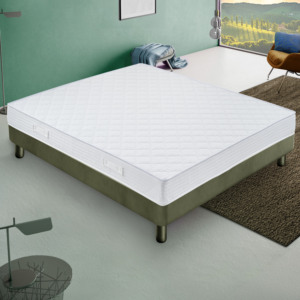 Materasso Ortopedico 100% Made in Italy, Non Deformabile, Durezza H4 cm, con 400 Molle Interconnesse, Altezza 17 cm - Product Image 1