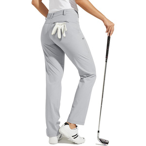 Pantalones de golf OEM de corte personalizado para hombre con tela transpirable, diseño de logotipo personalizado, ideal para deportes y eventos al aire libre - Product Image 2