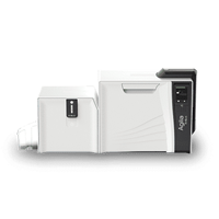 Imprimante de cartes Agilia à technologie de retransfert, chargeur de 200 cartes, résolution 600 dpi, impression recto/verso, écran tactile LCD