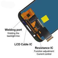 Prix d'usine pour l'écran LCD Samsung S6, écran tactile LCD pour Samsung S6 Edge Plus, écran pour Samsung S6 Edge