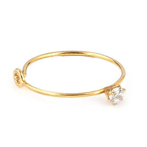<b>Nose</b> <b>Pin</b> For Women - White - Product Image 1