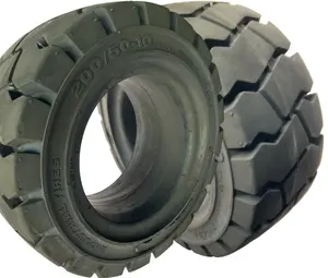 Éxito de neumáticos de goma sólida 200/50-10 para montacargas neumáticos de la mejor calidad para montacargas piezas de Toyota fabricantes de neumáticos de Vietnam