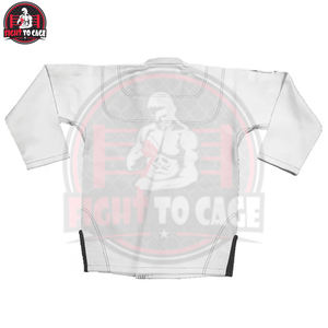 Uniforme de Jiu Jitsu BJJ Hecho a Mano, Cómodo y de Buena Venta, Unisex, de Poliéster y Algodón Elástico, Transpirable y Ligero para Artes Marciales - Product Image 2