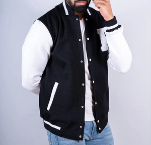 NUEVO 2026 Chaquetas universitarias de invierno para hombres Chaquetas Letterman Patrón de letras Durable Elegante con capucha Logotipo personalizado - Product Image 2