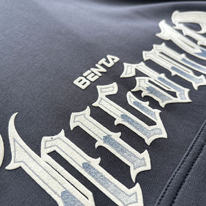 Sudaderas con Capucha de Algodón para Hombre de Alta Calidad, Sudadera Gruesa con Capucha, Logotipo Personalizado OEM, Sudadera con Capucha Lisa de Felpa, Fabricante de Sudaderas con Capucha de Hombros Caídos - Product Image 5